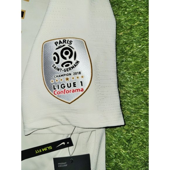 Mbappe Psg Paris Saint Germain PLAYER ISSUE 2018 Away Soccer Jersey BNWT L - Picture 4 of 10